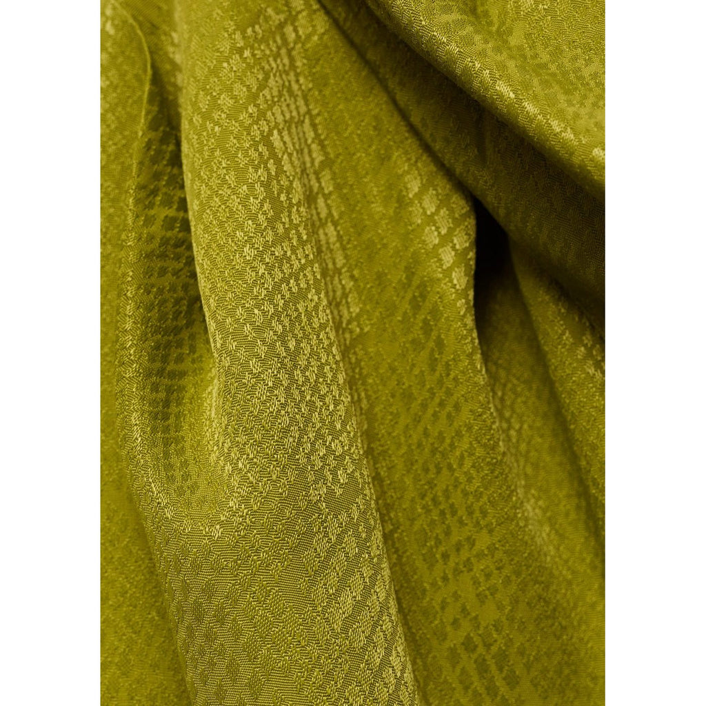 Blouse Satinée Col Asymétrique