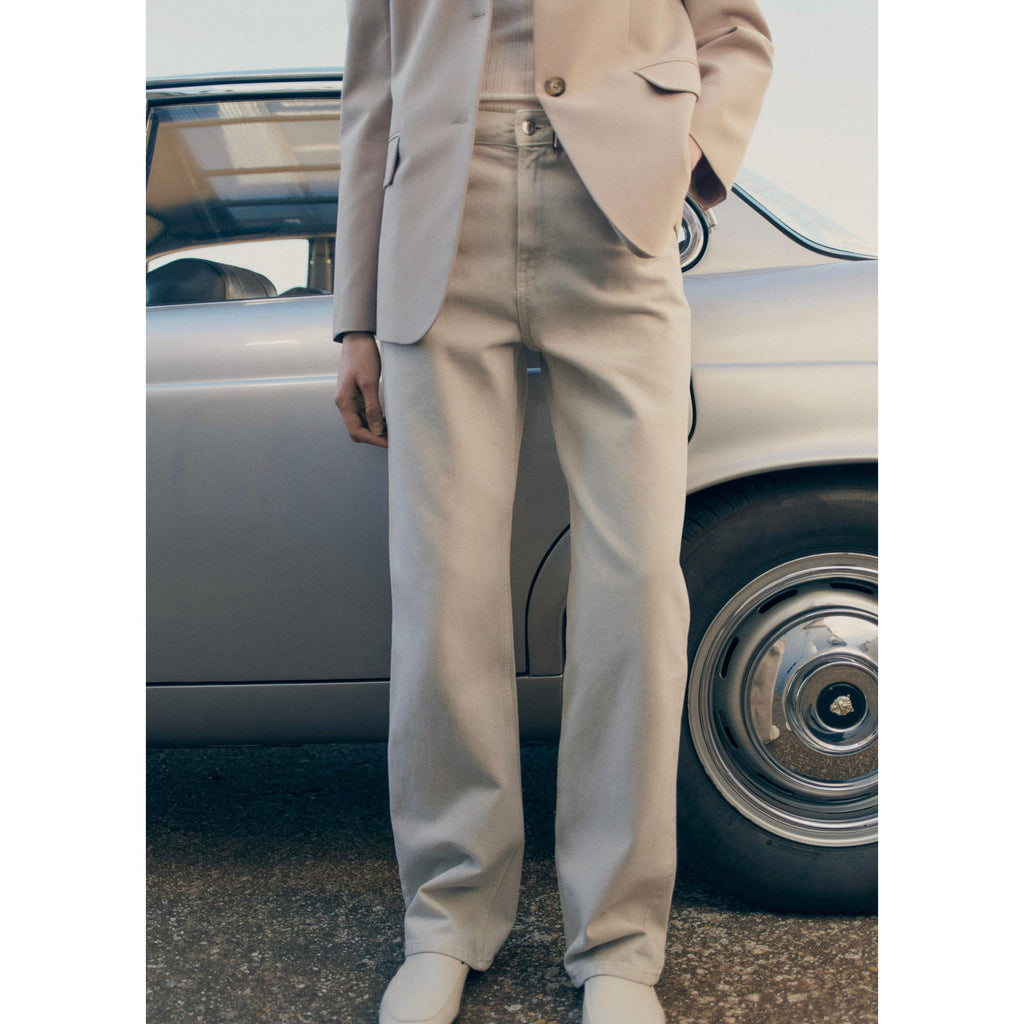Jean Miami Droit Taille Normale - Light/Pastel Grey