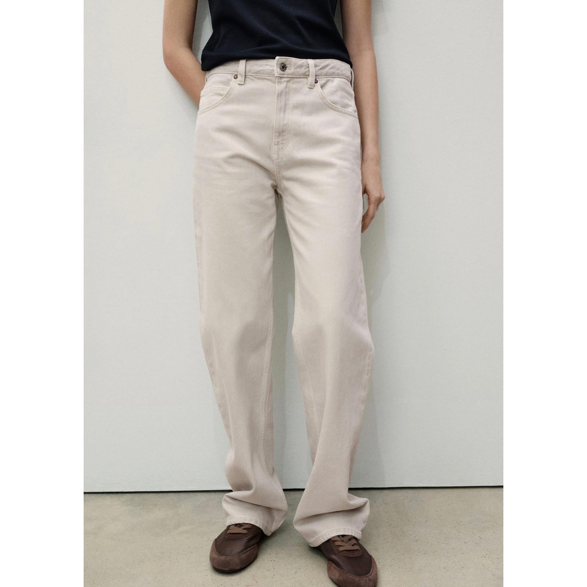 Jean Miami Droit Taille Normale - Light/Pastel Grey