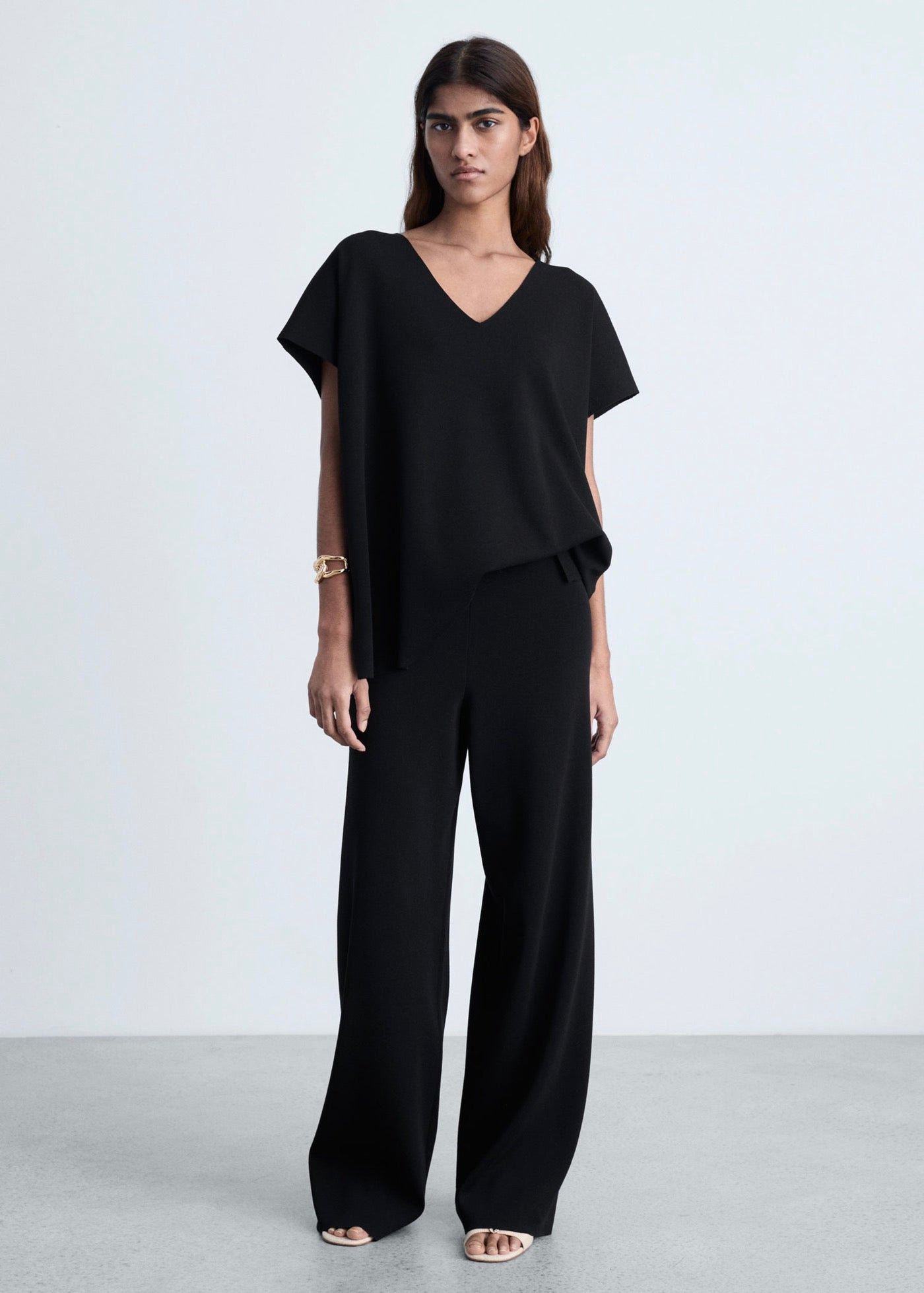 Top En Maille Col V