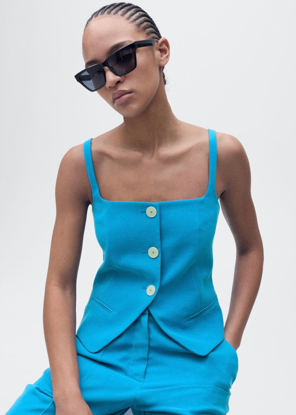 Backless Suit Waistcoat