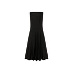 Robe Maille Évasée Bustier