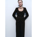 Pantalon Droit Costume