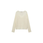 Pull-Over Maille Col En V