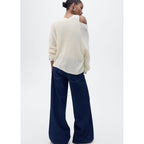 Pull-Over Maille Col En V