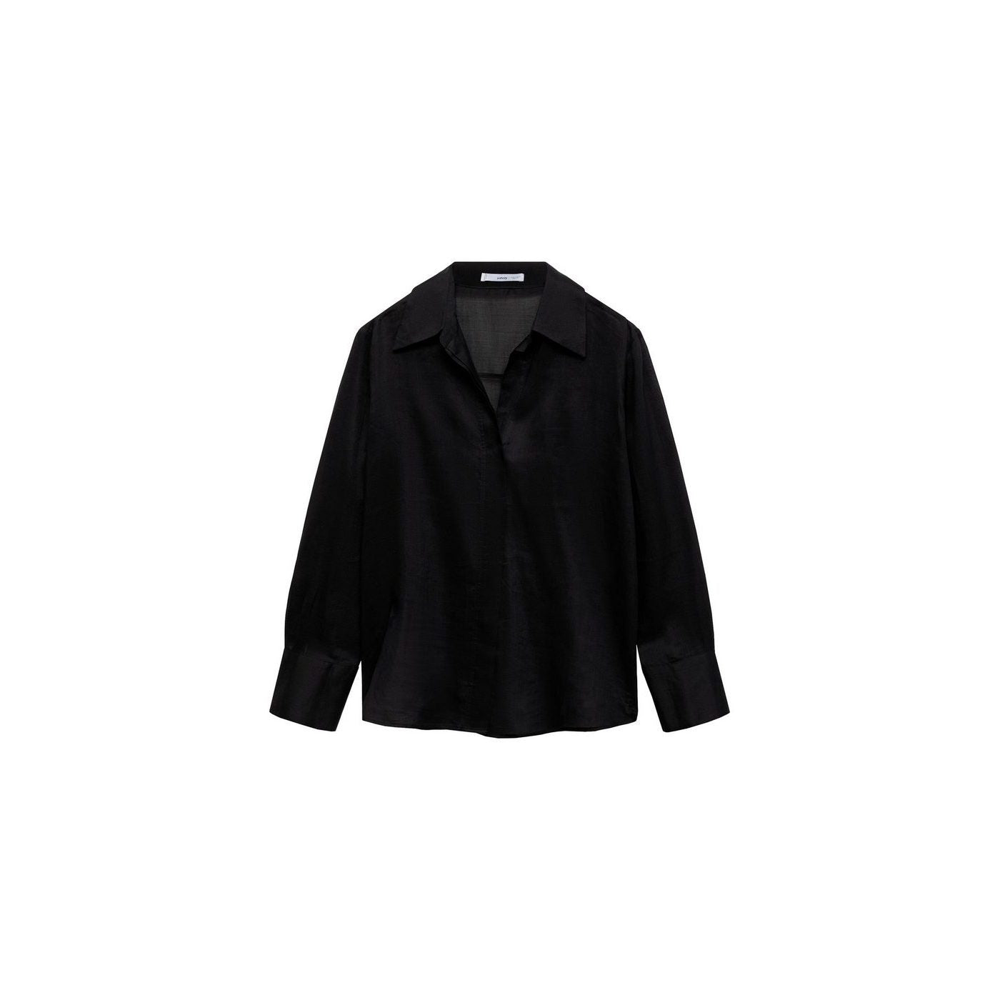 Chemise Ramie Boutons Dissimulés