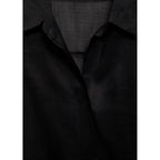 Chemise Ramie Boutons Dissimulés