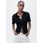 Cardigan Olas - Noir