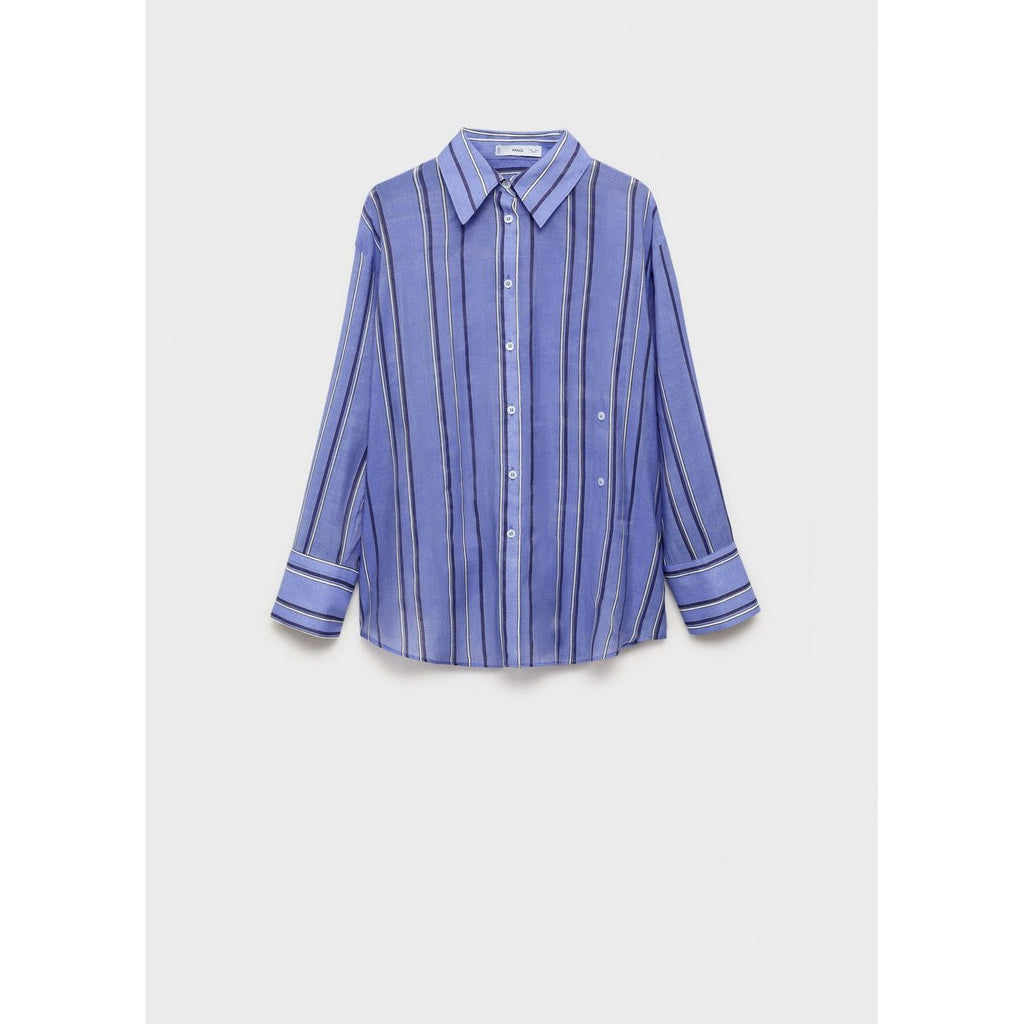 Chemise Rayée Avec Fermeture Multiposition