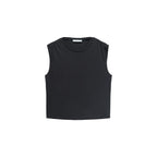 T-Shirt Fluide Épaules Froncées