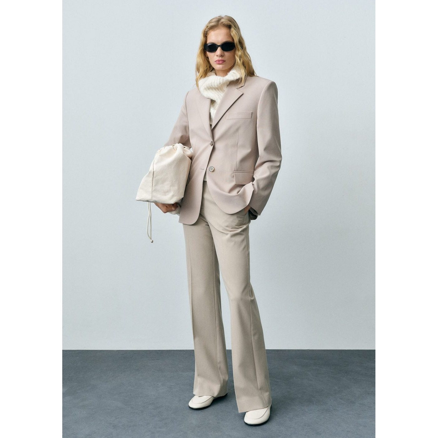 Blazer Droit Structuré