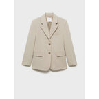 Blazer Droit Structuré