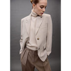 Blazer Droit Structuré