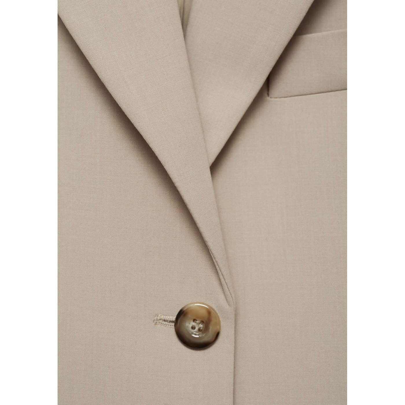 Blazer Droit Structuré