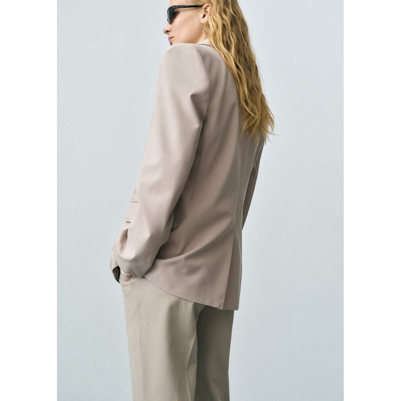 Blazer Droit Structuré