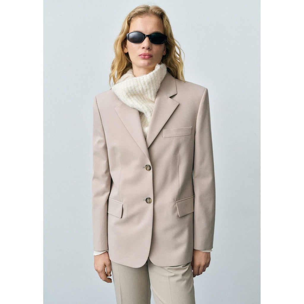 Blazer Droit Structuré