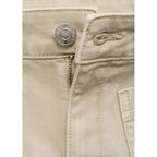 Jean Flare Crop Poches