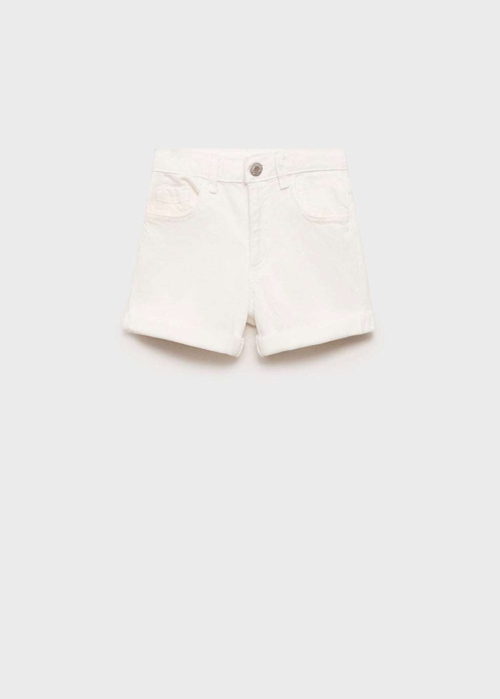 Chip White Shorts - Girl