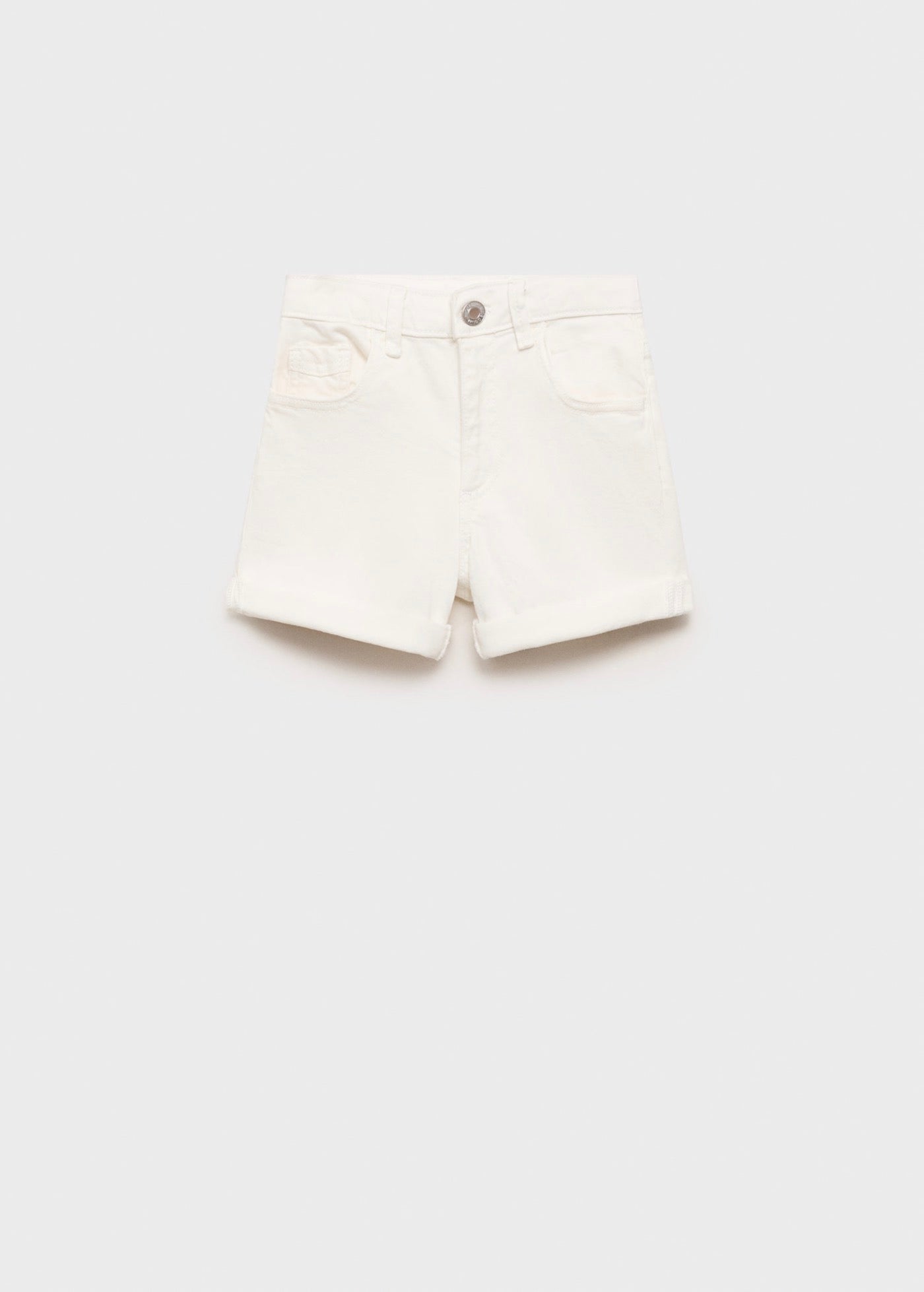 Chip White Shorts - Girl