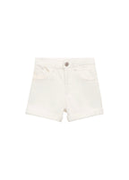 Chip White Shorts - Girl