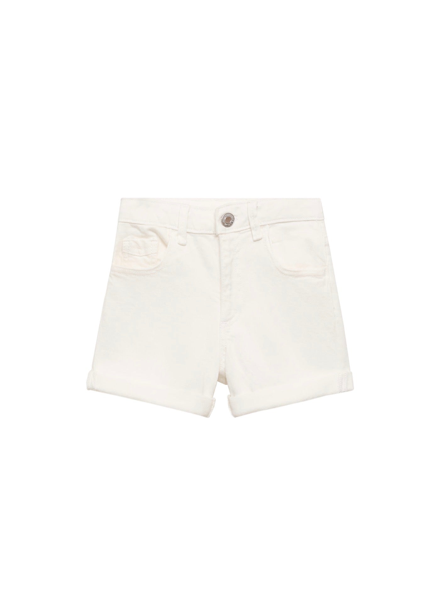 Chip White Shorts - Girl