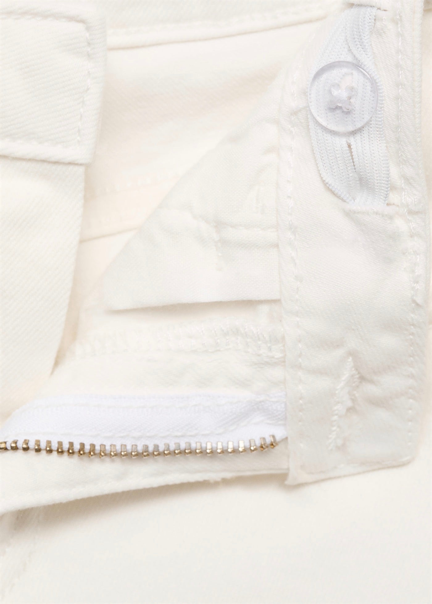 Chip White Shorts - Girl
