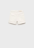Chip White Shorts - Girl