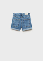 Short Chip Bleu Moyen - Fille