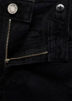 Short Chip Denim Noir - Fille