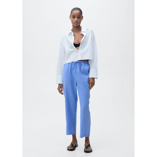 Pantalon Droit Lin