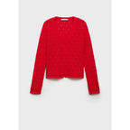 Cardigan Maille Détails Ajourés