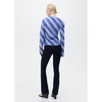 Blouse Asymétrique Rayures