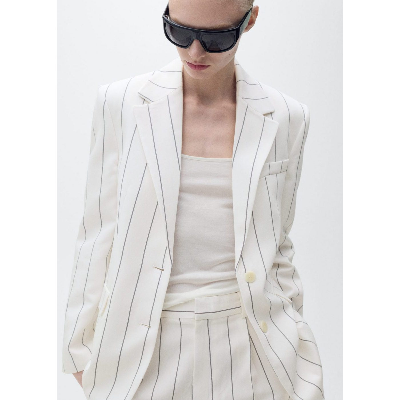 Blazer Costume Rayures