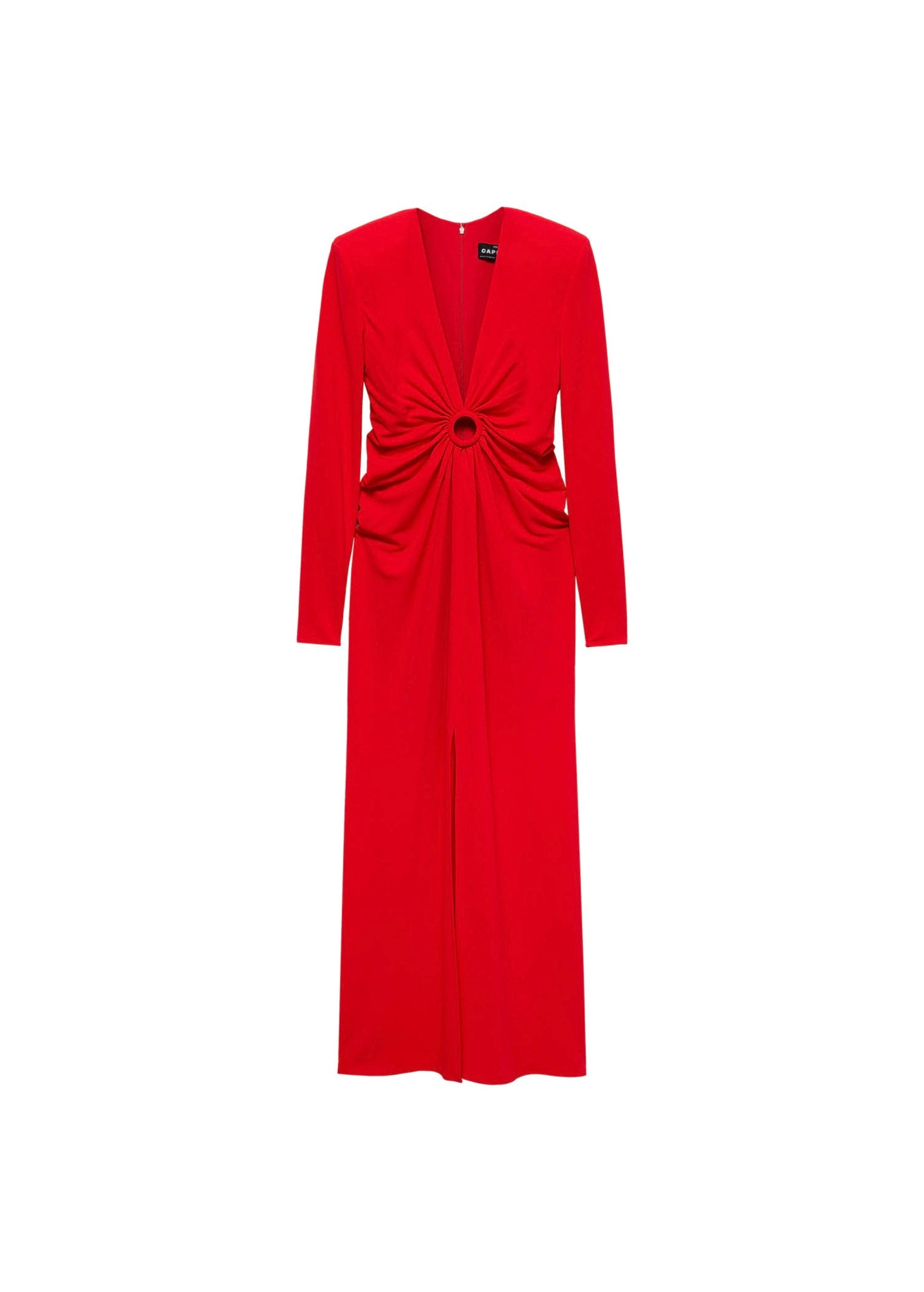 Robe Froncée Anneau Ouverture