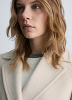 Manteau En Laine À Double Boutonnage