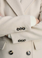 Manteau En Laine À Double Boutonnage