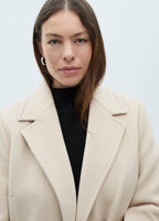 Manteau En Laine À Double Boutonnage