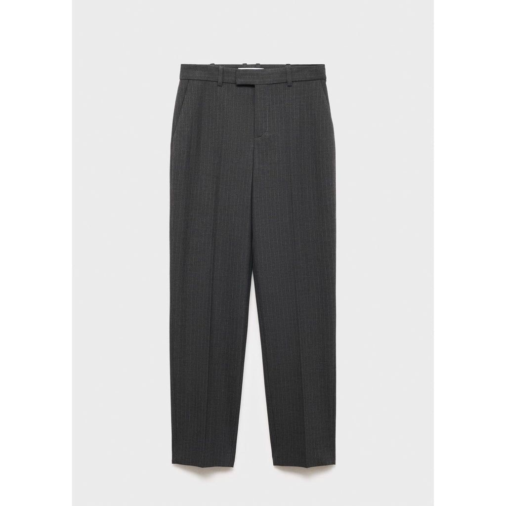 Pantalon De Costume Fines Rayures