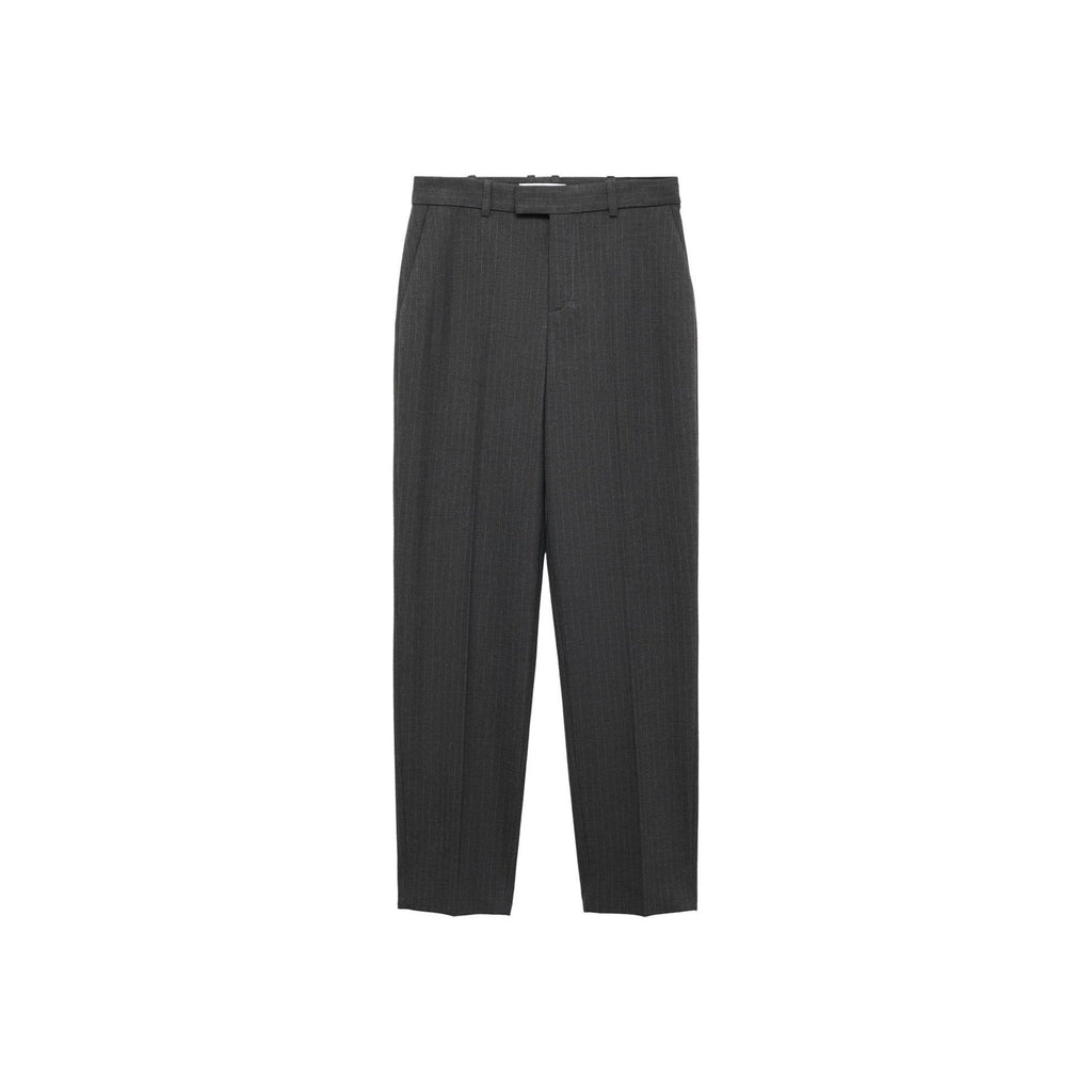 Pantalon De Costume Fines Rayures