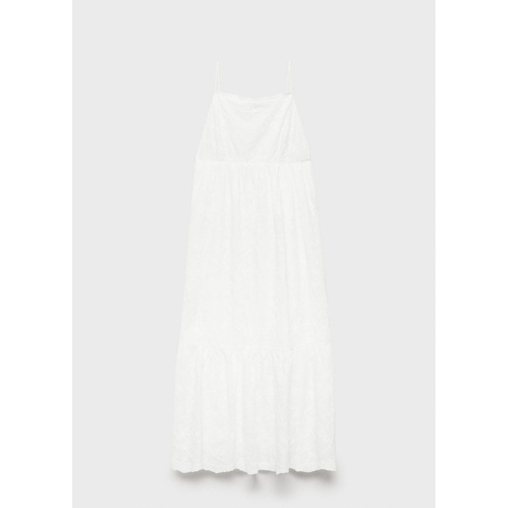 Robe Bretelles Broderie Florale
