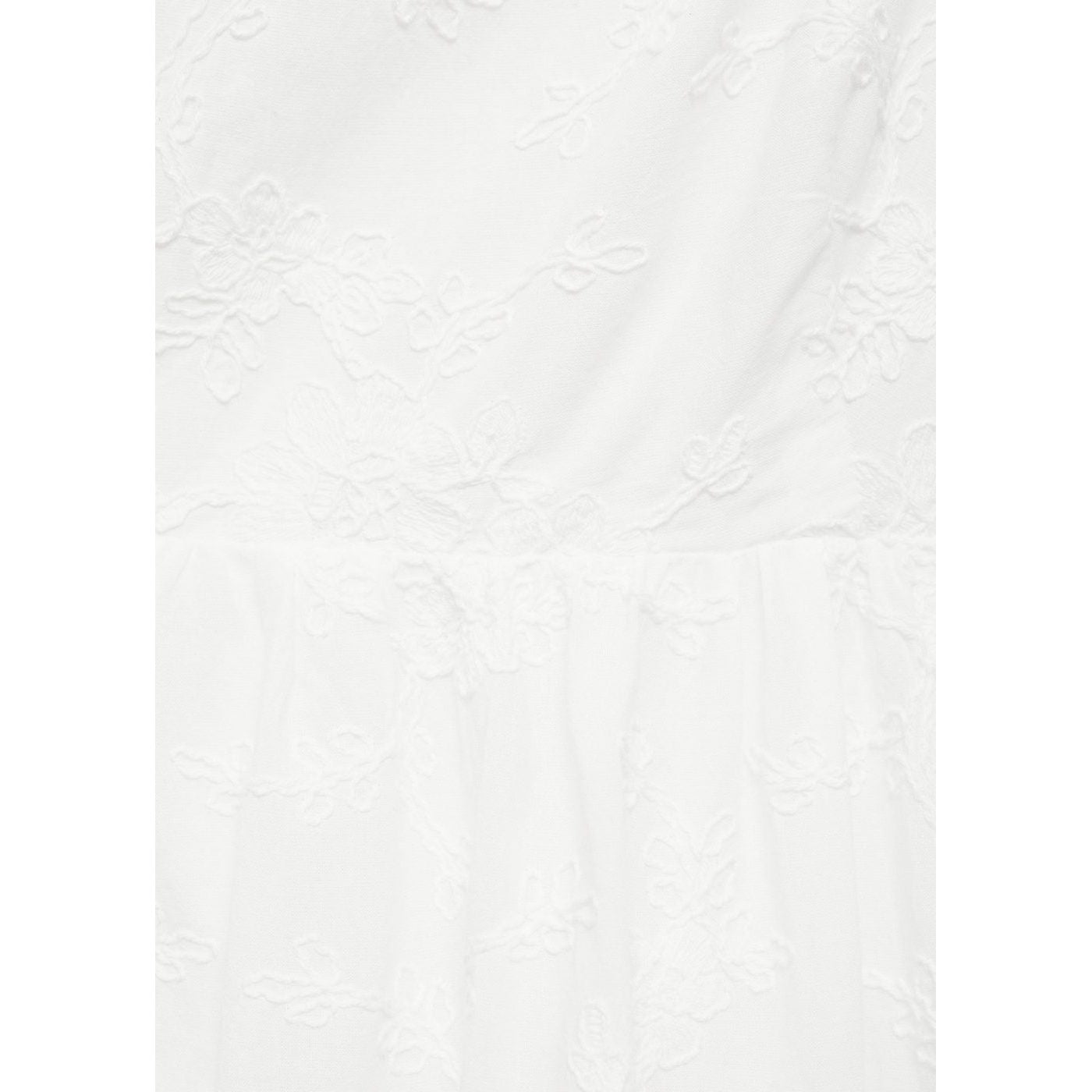 Robe Bretelles Broderie Florale