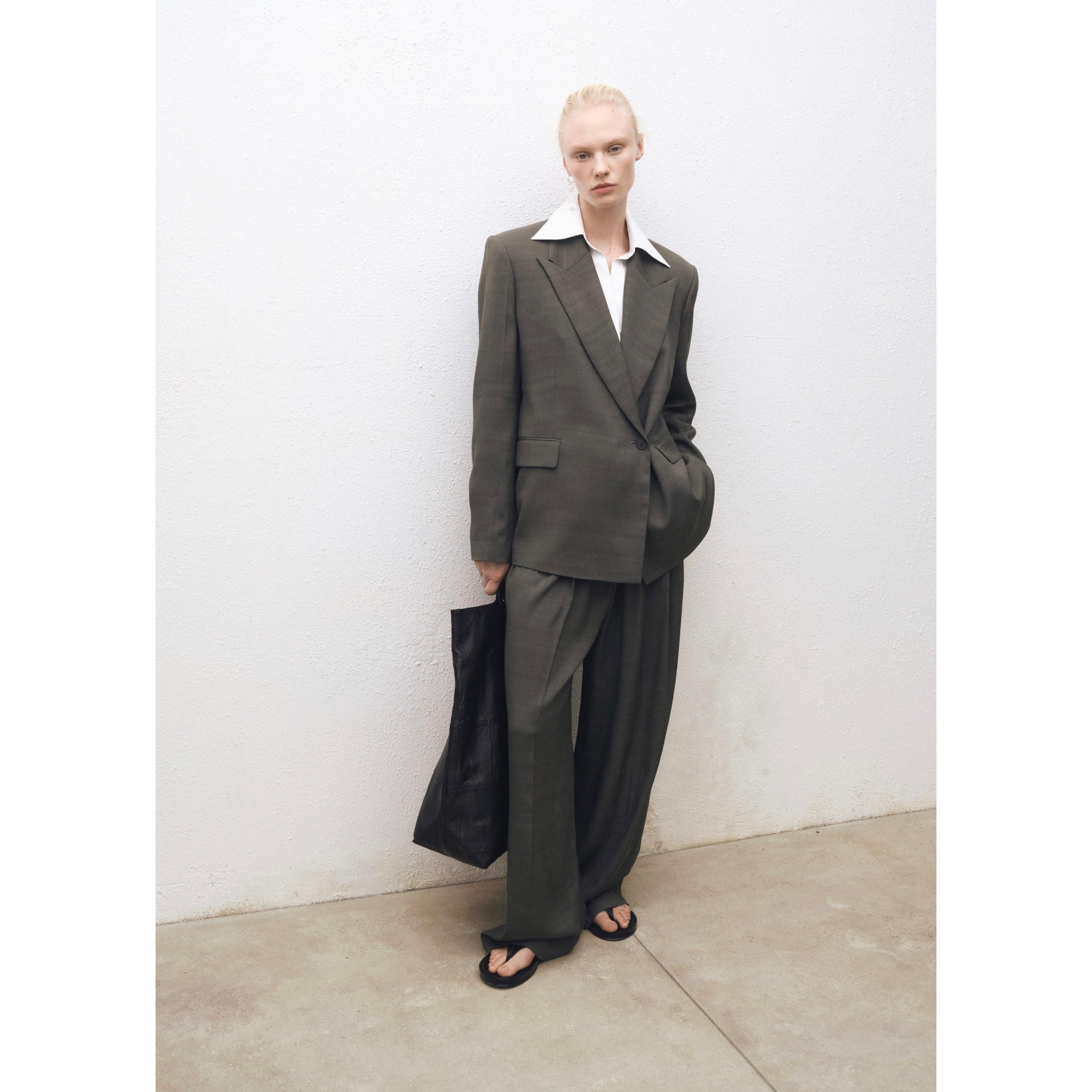 Veste Costume Oversize Croisée