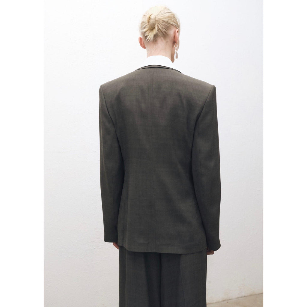 Veste Costume Oversize Croisée