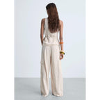 Pantalon Cargo Texturé