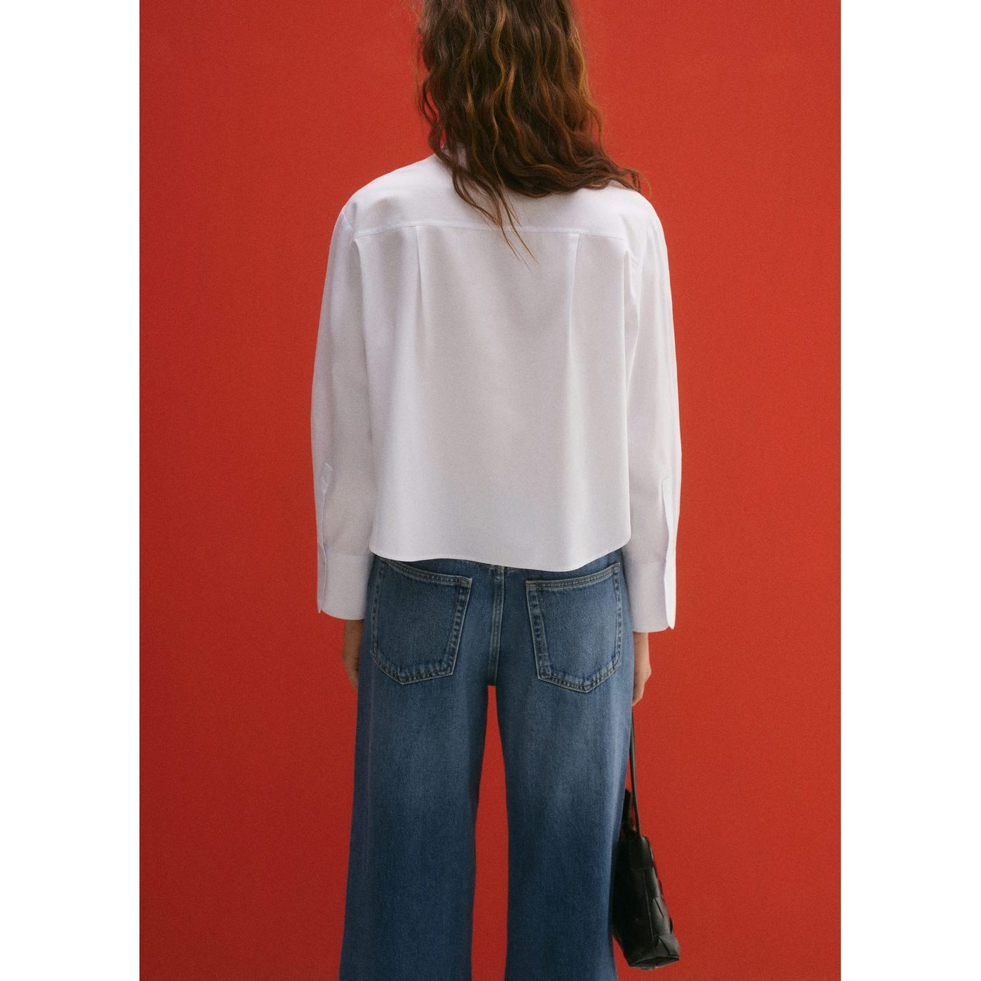 Chemise Regular-Fit Crop
