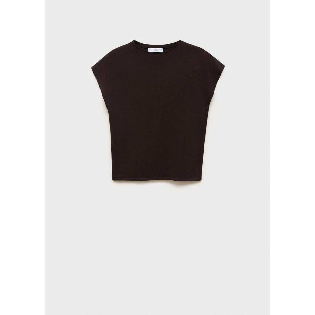 Pull-Over Maille Fine Manches Courtes