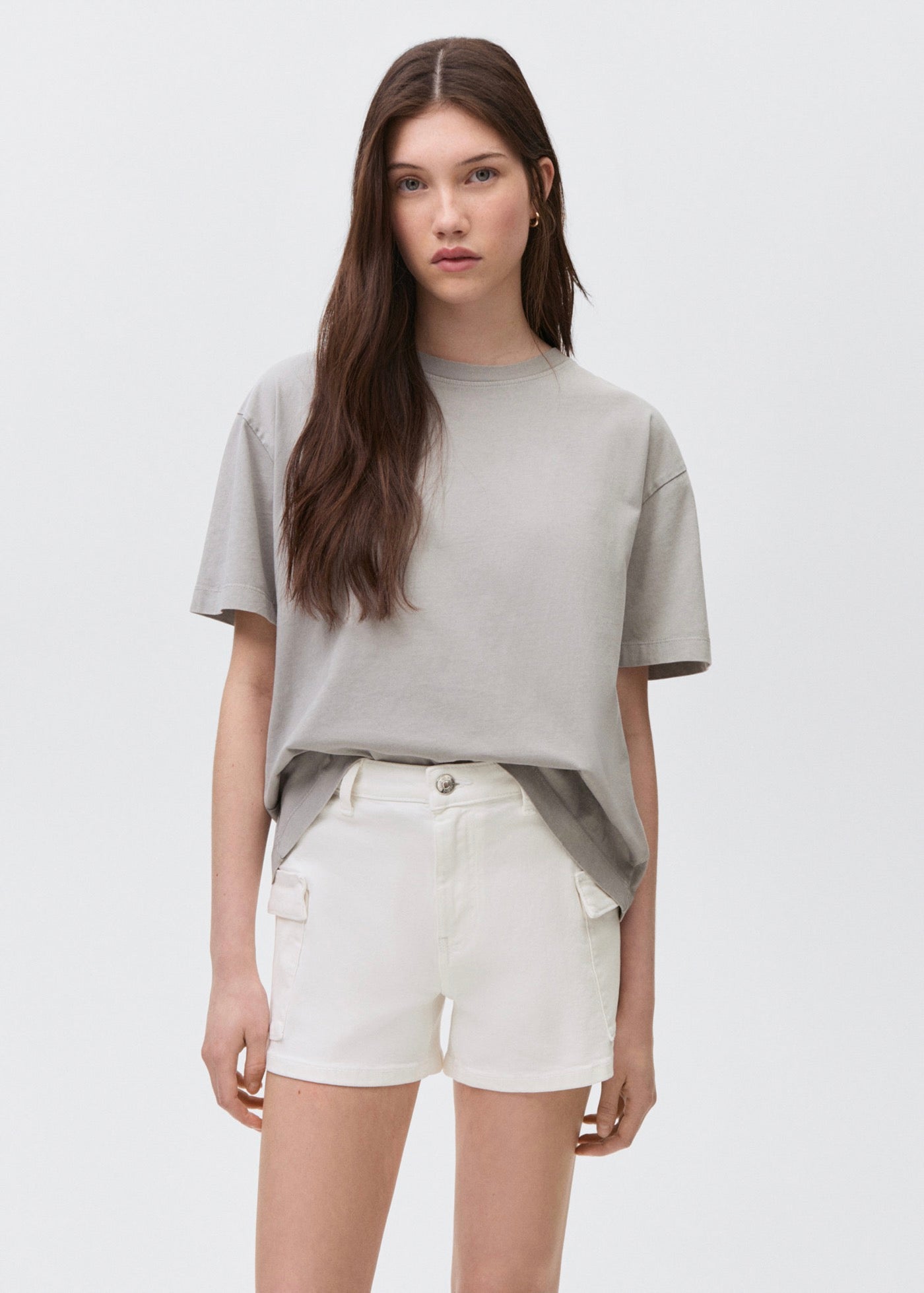 Short Cargow Blanc Cassé - Fille