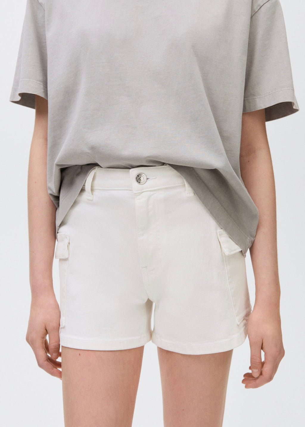 Short Cargow Blanc Cassé - Fille