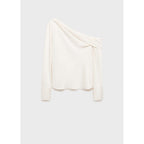 Blouse Satin Col Bénitier
