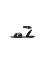 Sandales Cuir Lanière Croisée